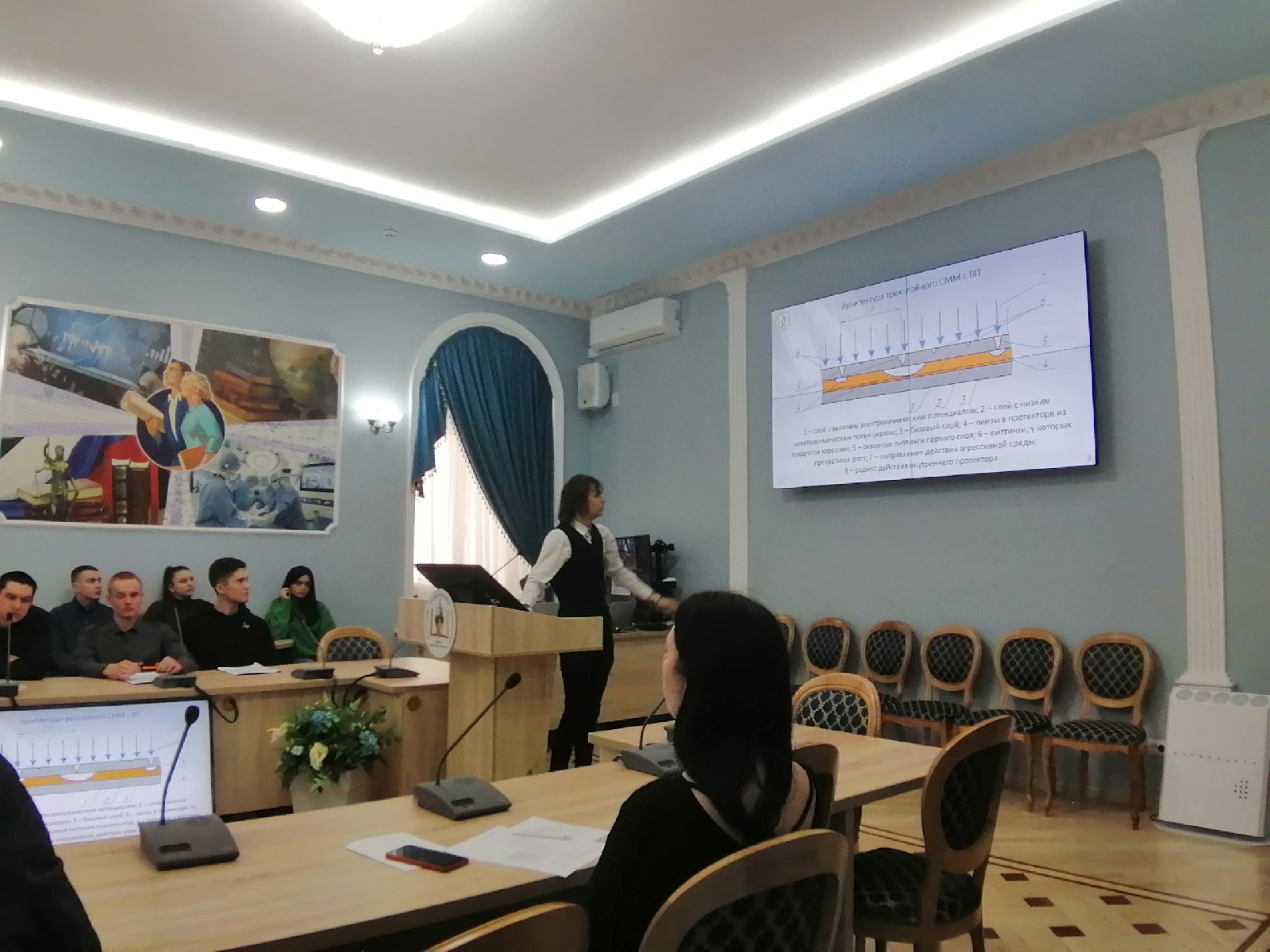 Студенты первого курса приняли участие во Всероссийской научно-технической конференции